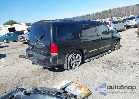 2015 Nissan Armada Sl z USA, uszkodzony, nr VIN 5N1BA0ND4FN601792